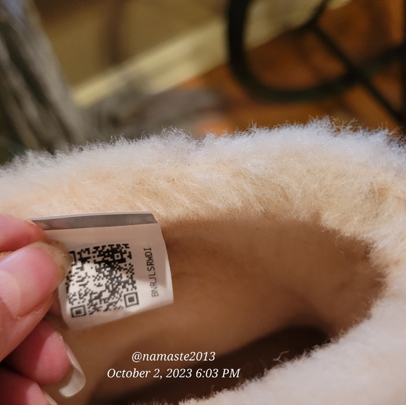 I Heart Ugg Knotty Paint Splatter Ankle Boots Shearling Sherpa Suede Boot #556 - Picture 11 of 14